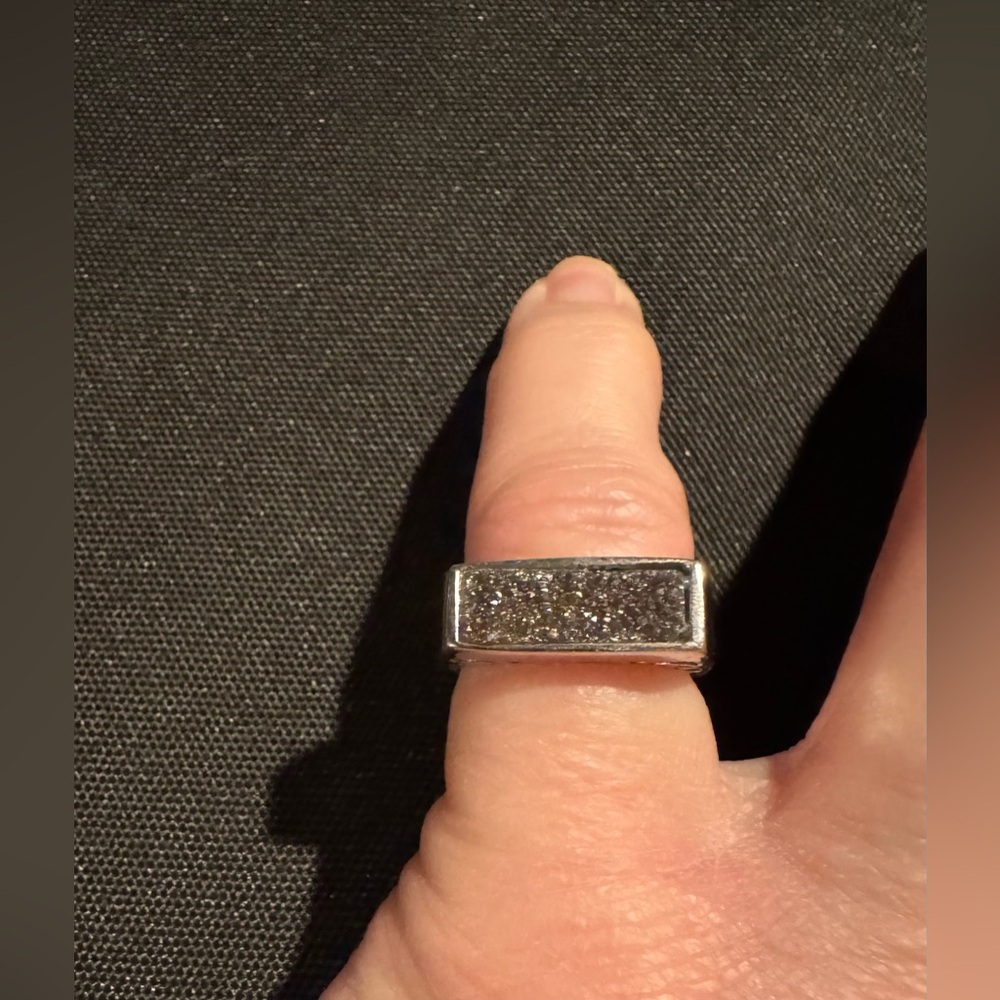 Vintage Sterling Silver Women’s Rectangle Ring